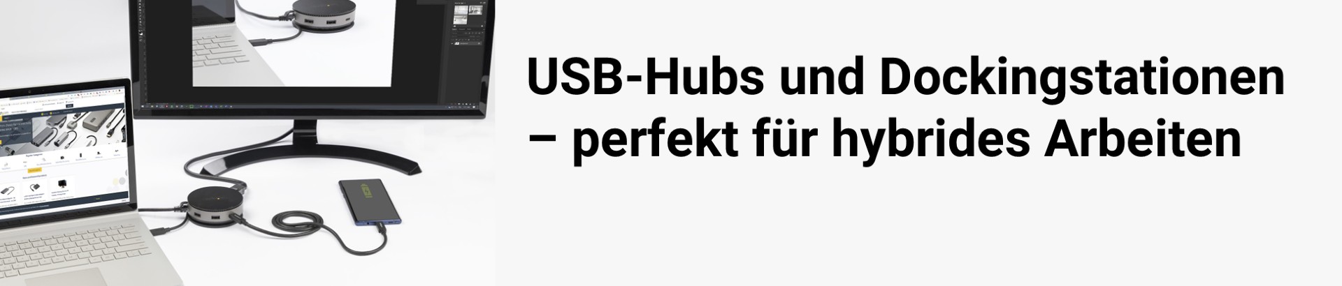 USB-Hubs und Dockingstationen USB-Hubs und Dockingstationen