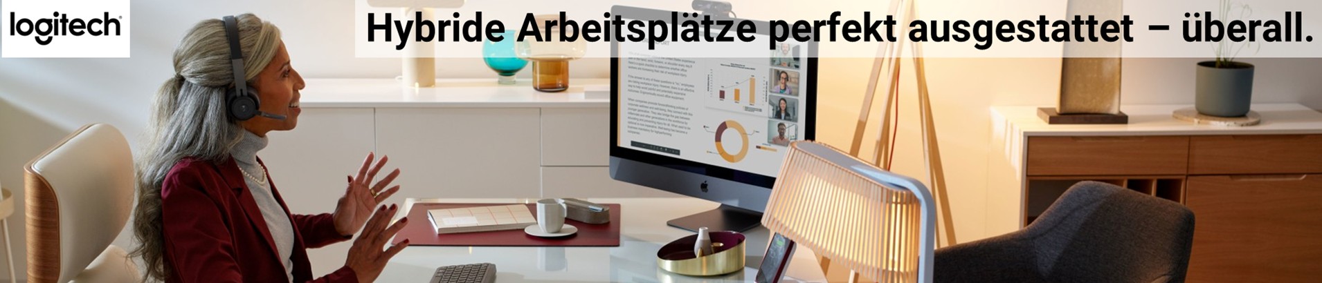 logitech Hybride Arbeitsplätze perfekt ausgestattet logitech Hybride Arbeitsplätze perfekt ausgestattet