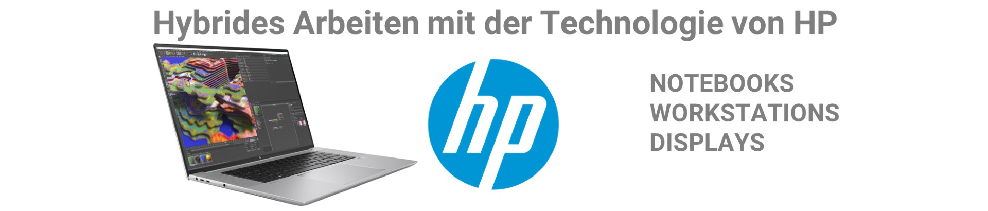 Hybrides Arbeiten mit der Technologie von HP