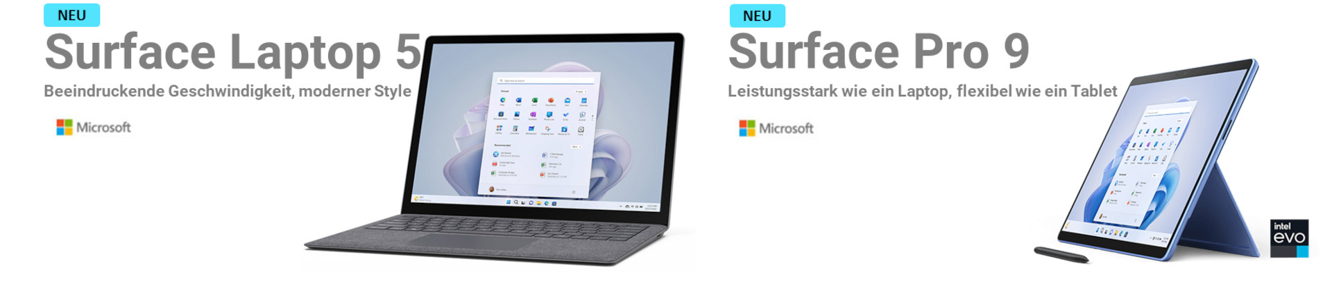 Surface Laptop 5 & Surface Pro 9 Surface Laptop 5 & Surface Pro 9